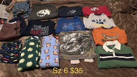 Sz 6 Boys Name Brand Clothes