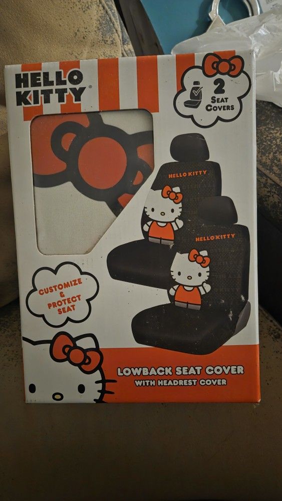 Hello Kitty Car Seat Covers