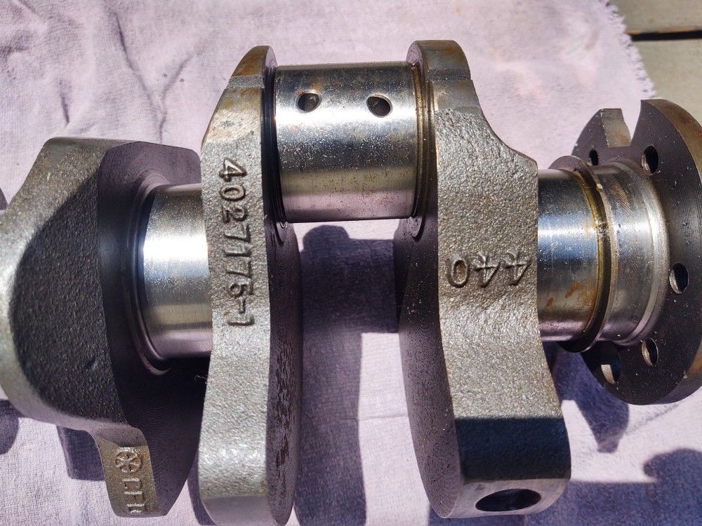 1978 Dodge Mopar 440 cast crankshaft
