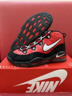 Nike Air Max Uptempo '95 University Red White Black CK0892-600 Men's Size 13