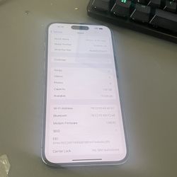 Iphone 14 pro max 128gb fully unlocked to any company Eligible for ACPLUS 