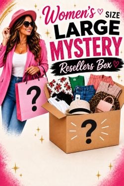 Womens Size Large Mystery Reseller Box