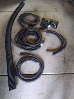 Various Corrugated Hose/Connectors   $10