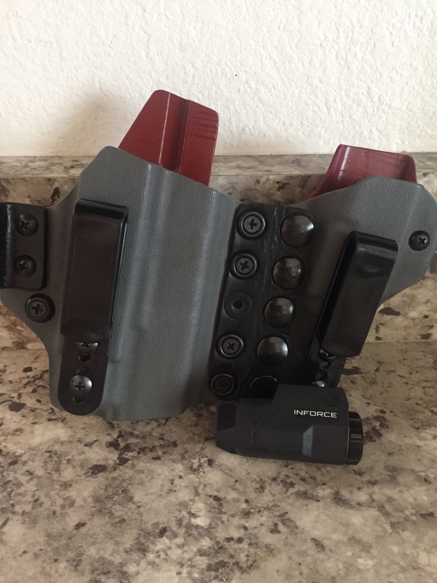 Glock 19 tier 1 concealed AGIS and inforce aplc