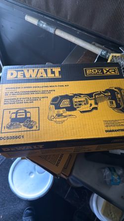 Dewalt xr brushless multi-tool