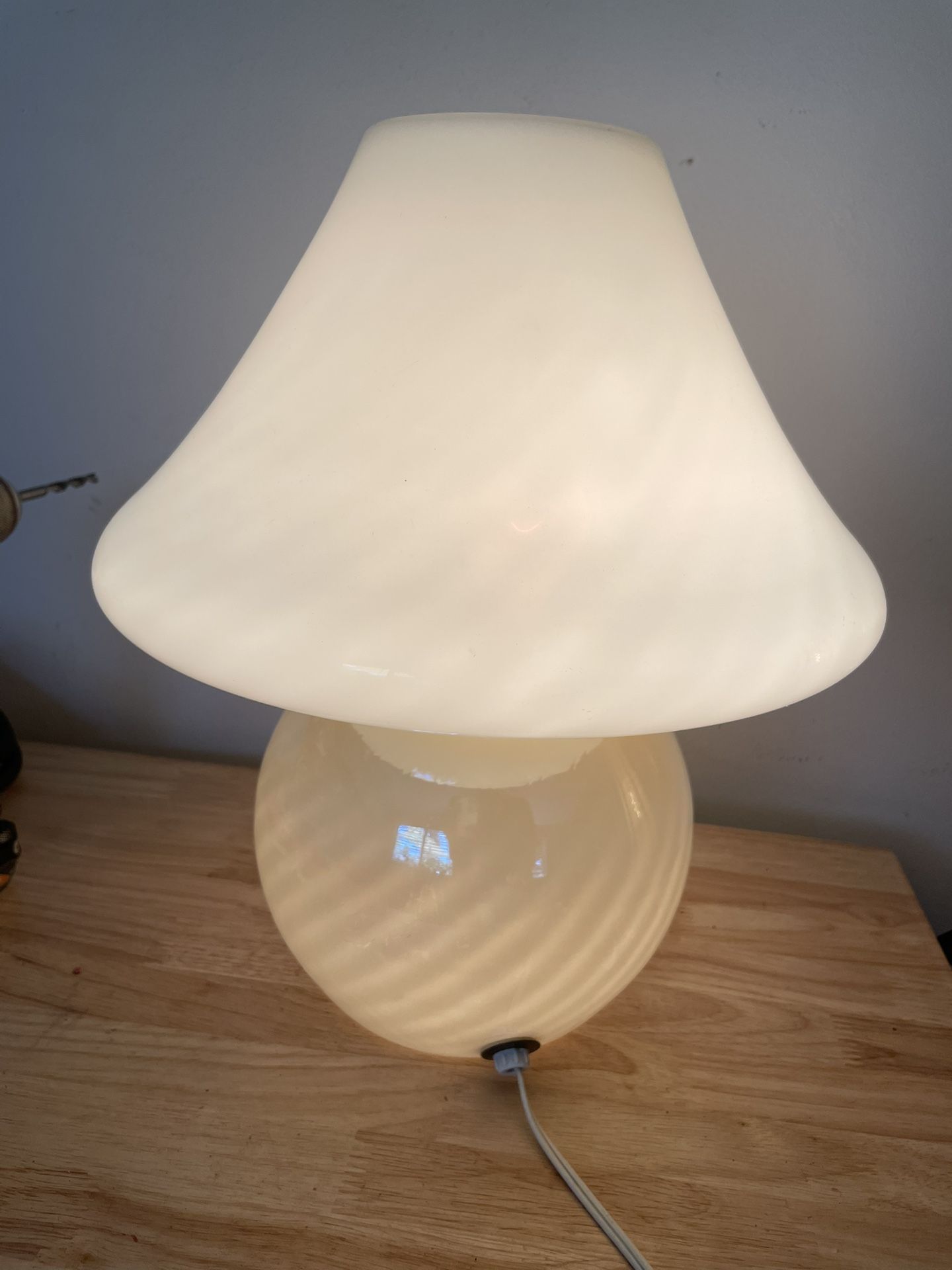 1970’s Murano Mushroom Lamp