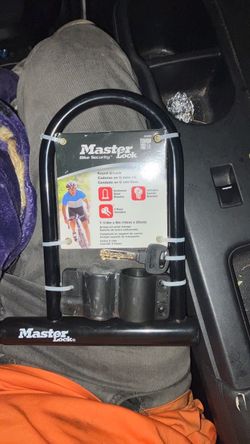 Master Lock Bike Security Keyed U-Lock
