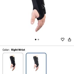 Breg Classic Wrist Brace  Right and Left Wrist, Large