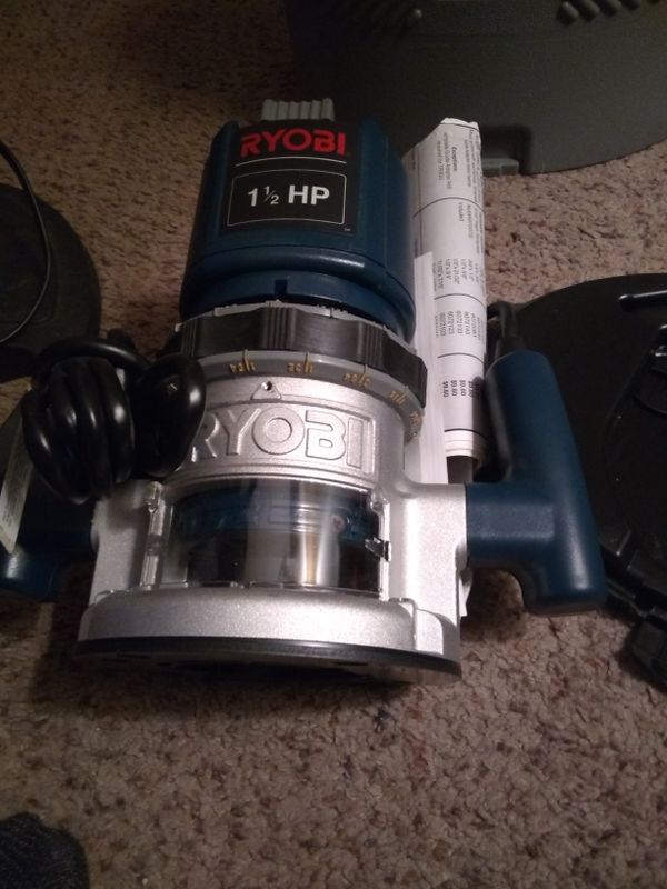 Ryobi 1 1/2 hp router for Sale in Wildwood, FL OfferUp