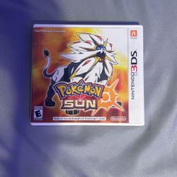 Pokémon Sun for Nintendo 3DS