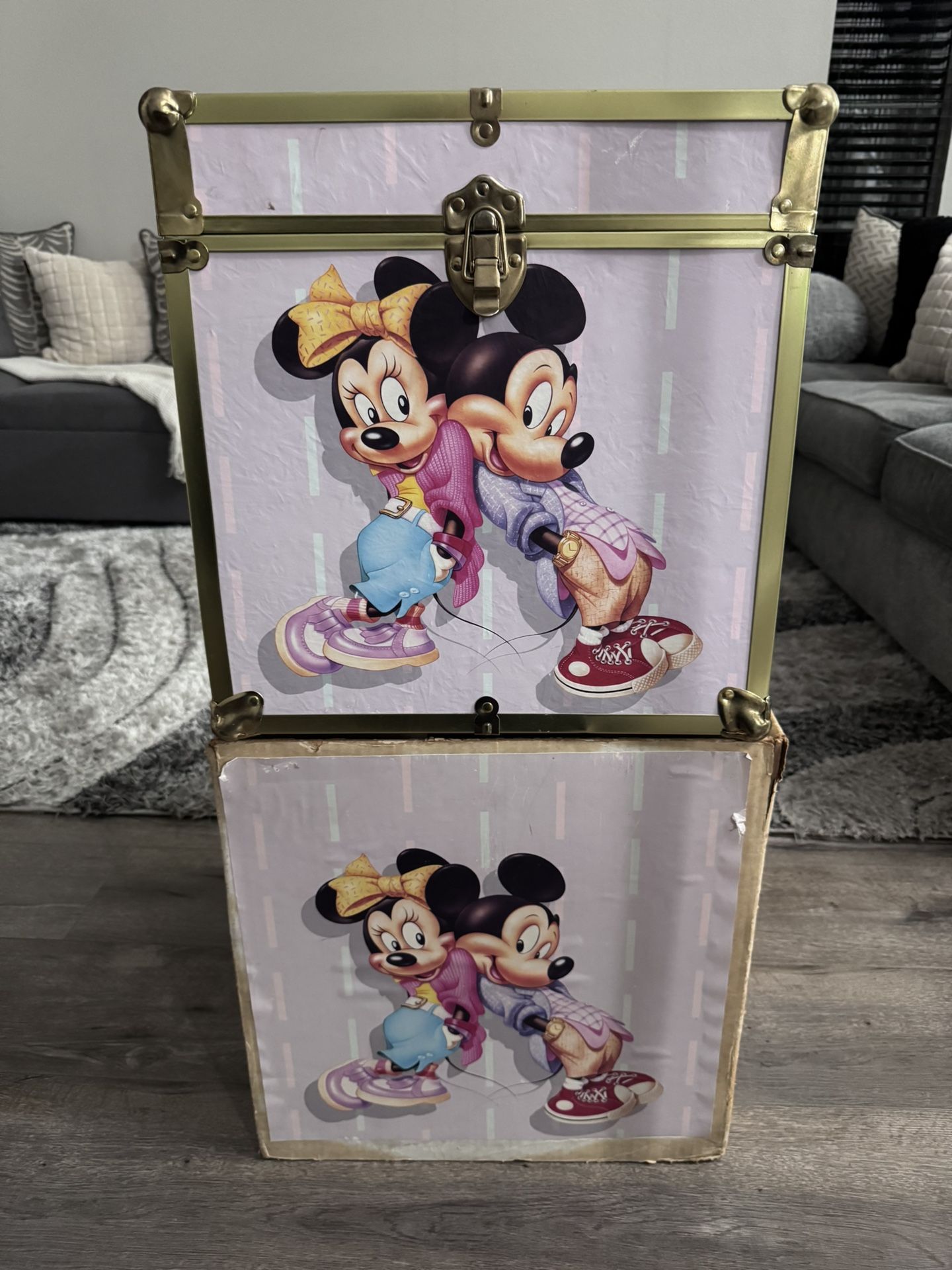 Vintage Disney Storage Chest