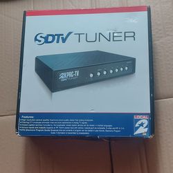 SDTV Tuner With Remote And Manual