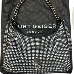 Kurt Geiger Crystal Embellished Recycled Multi Crossbody