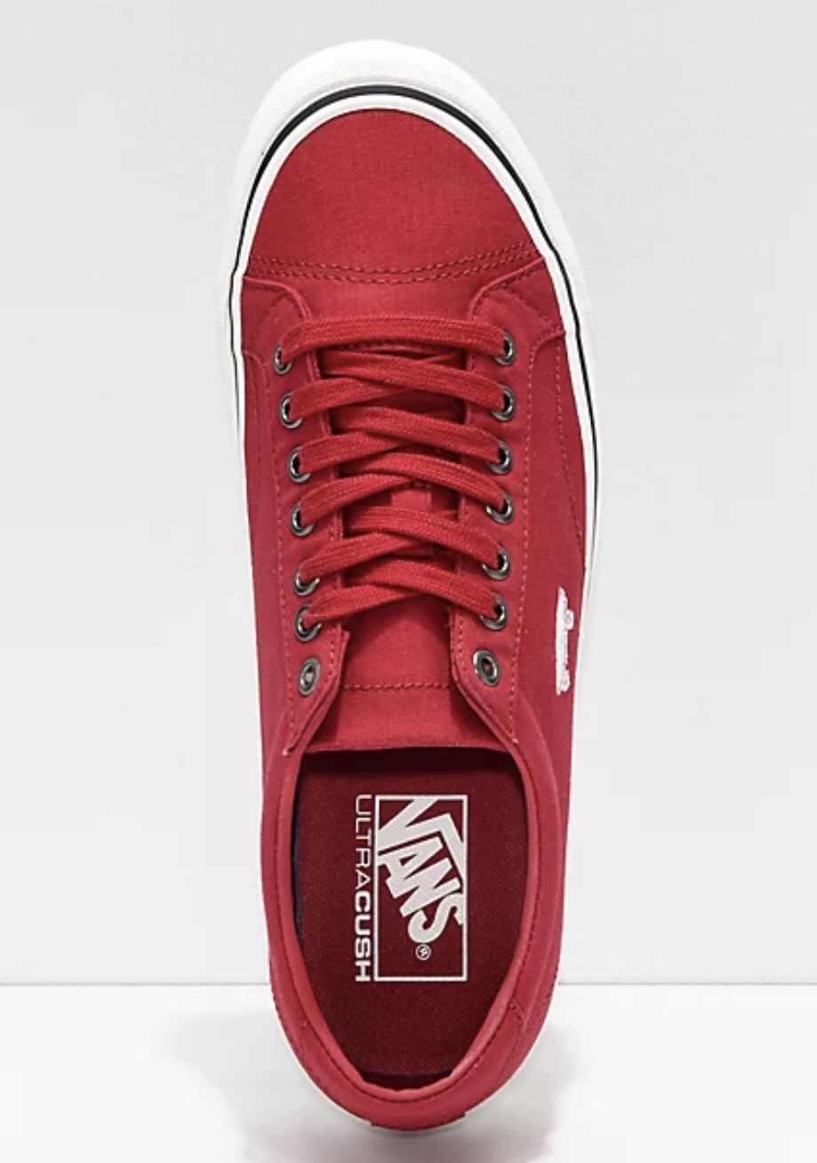 NEW!! VANS Court Icon Scooter Marshmallow Red Womens Mens NIB