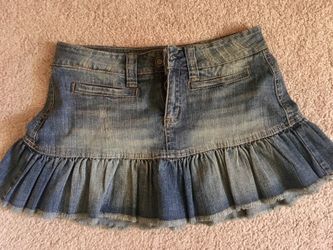 Short Jean Skirt