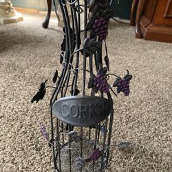 Cork Cage Wine Bottle