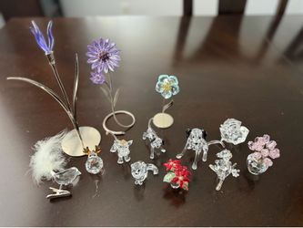 Swarovski crystal.  All for $40.