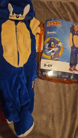 Halloween costume Sonic kids