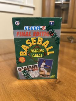 1993 Fleet Final Edition Sealed 310 Card Set