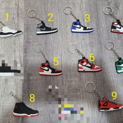 New Sneaker Keychains Jordan -$5 EACH