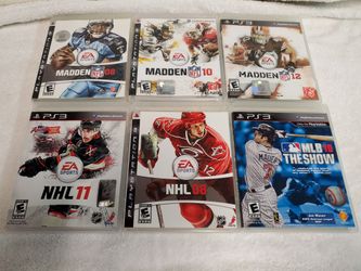 Play station 3 video games