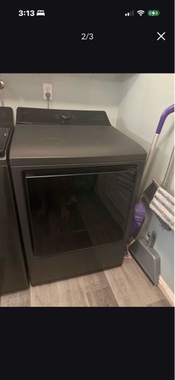 LG Front-Load Dryer Graphite Steel