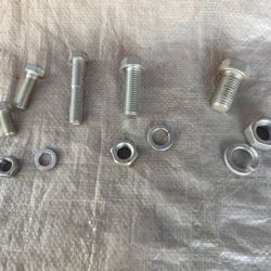 Various Nuts, Bolts, Split Locks