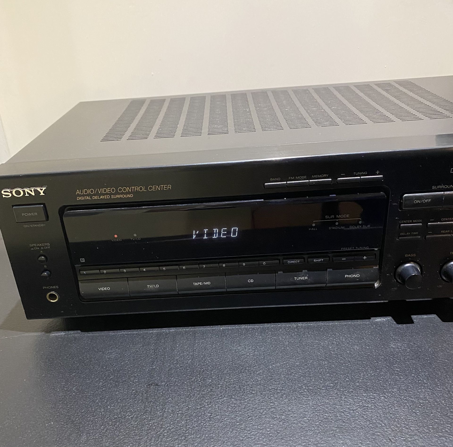 Sony Str-D665 Audio/Video Control Center