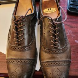 Allen Edmonds Strand Olive Size 10.5D