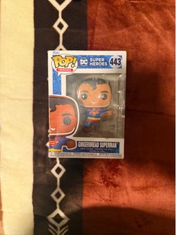 Gingerbread Superman Funko pop