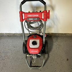 Craftsman Electric Pressure Washer 2100