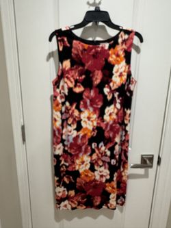 Chicos Abstract Floral Dress