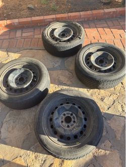 OEM 2016 Honda Civic LX Steel Rims & Tires