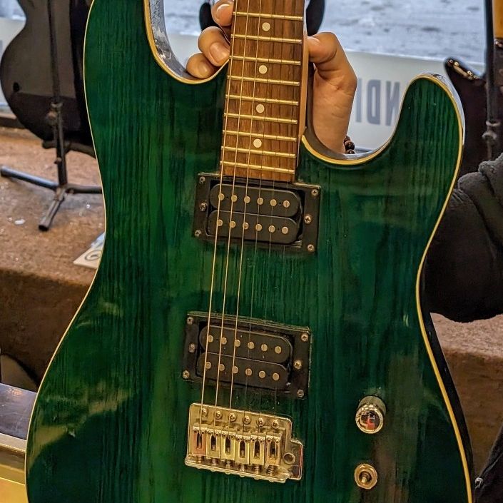 Samick LS-25 DOS /TBL Guitar Made it Korea Rare for Sale in