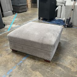 Nailhead Ottoman