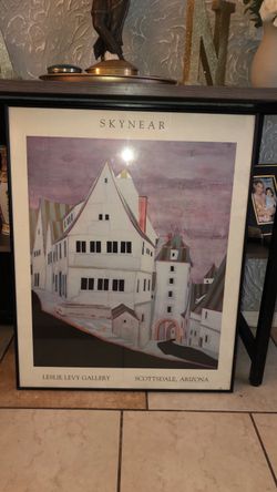 Skynear Leslie Levy Gallery Framed Art Poster