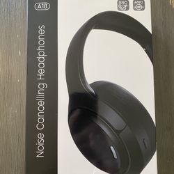 TAGRY A18 Noise Cancelling Headphone Wireless Bluetooth Black
