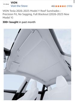 Tesla Roof Sunshade 