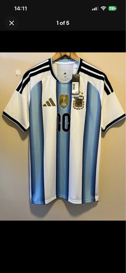 Argentina Adidas Home 2026 World Cup Lionel Messi 10 (Multiple Sizes) Soccer Jersey