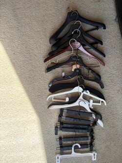 Premium Suit & Coat Hangers  - Includes Louis Vuitton, Macy's, Wilsons Leather