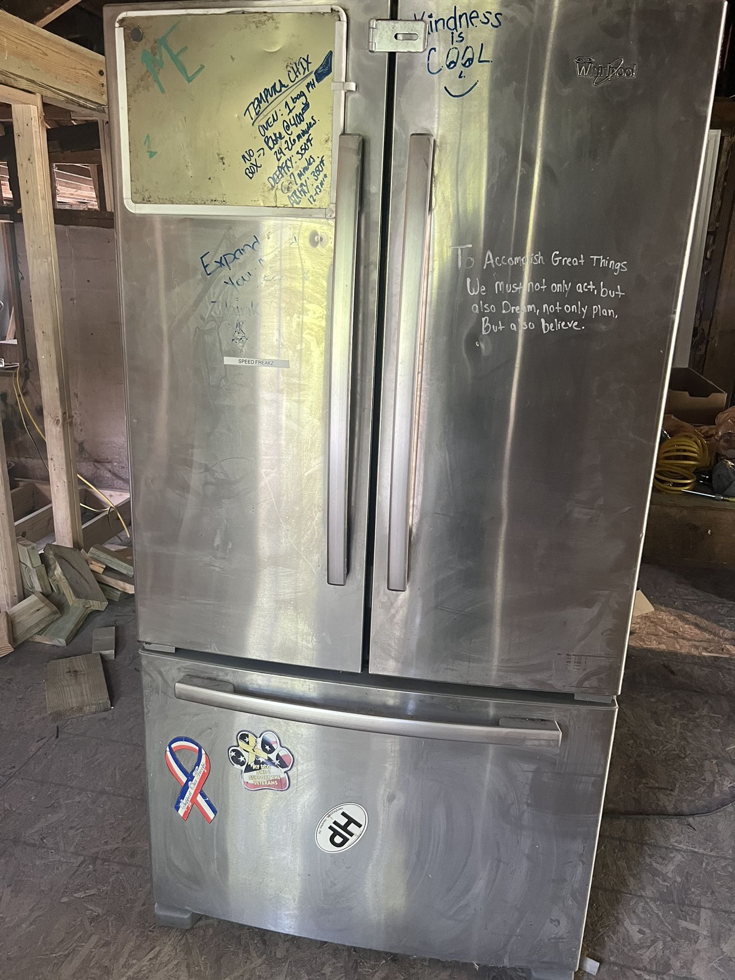 Whirlpool Double Door Fridge