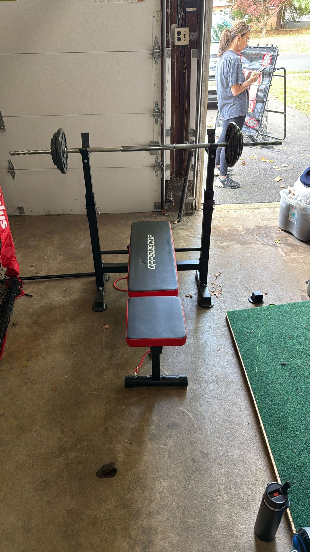 Oppsdecor bench press
