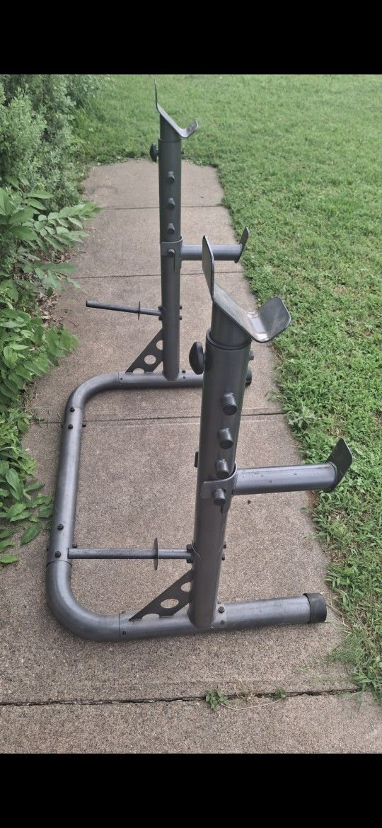 Bench Press Rack w/weight Storage Arms