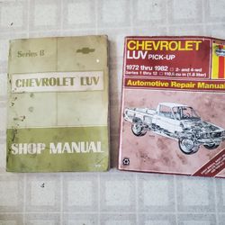 Chevy Luv Service Manuals 