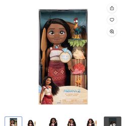New Moana 2 sing with me doll