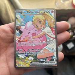 Pokemon Ascended Heroes Lillie’s Clefairy EX 280/217 Seceret Illustration Rare