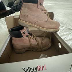 Steel Toe Women’s Work Boots 
