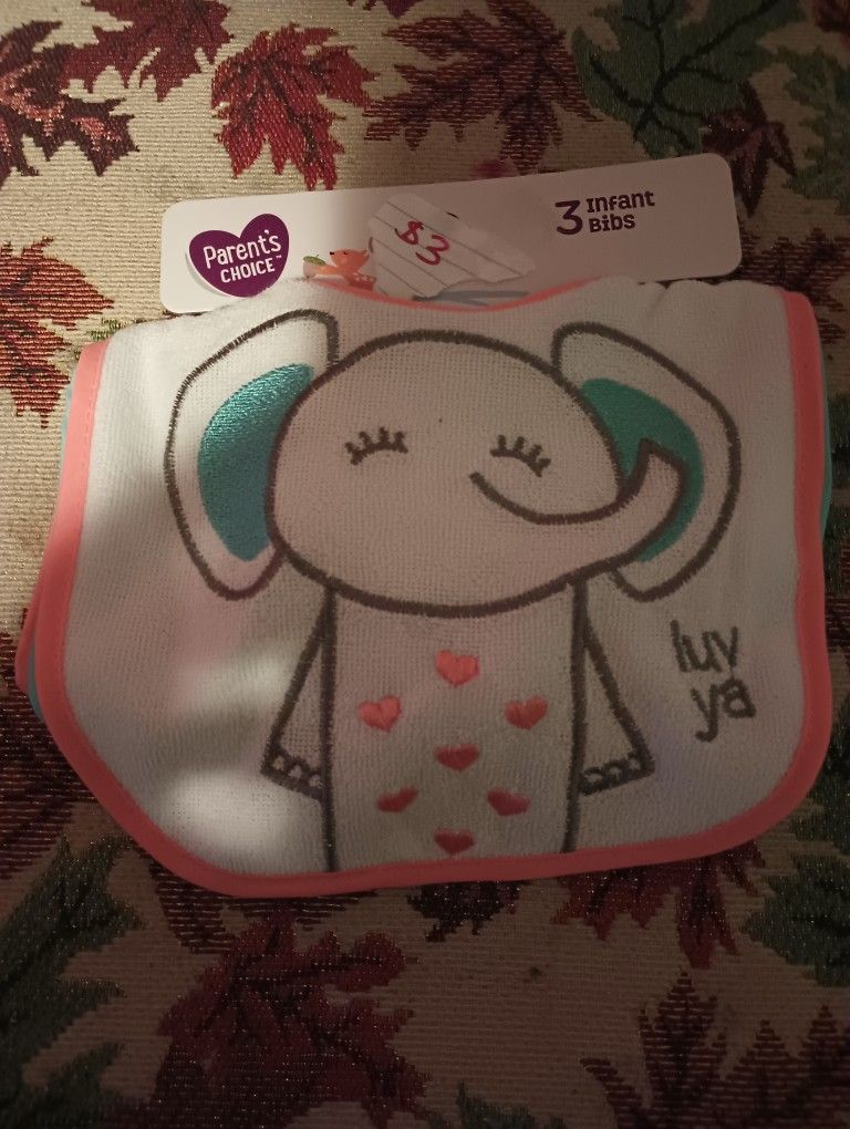 Parent Choice 3pk Infant Bibs