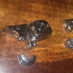 Harley  Chrome Hydraulic Clutch Master Control And Levers