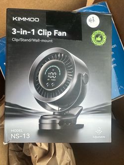 Kimmoo 3-in-1 Clip Fan NS-13